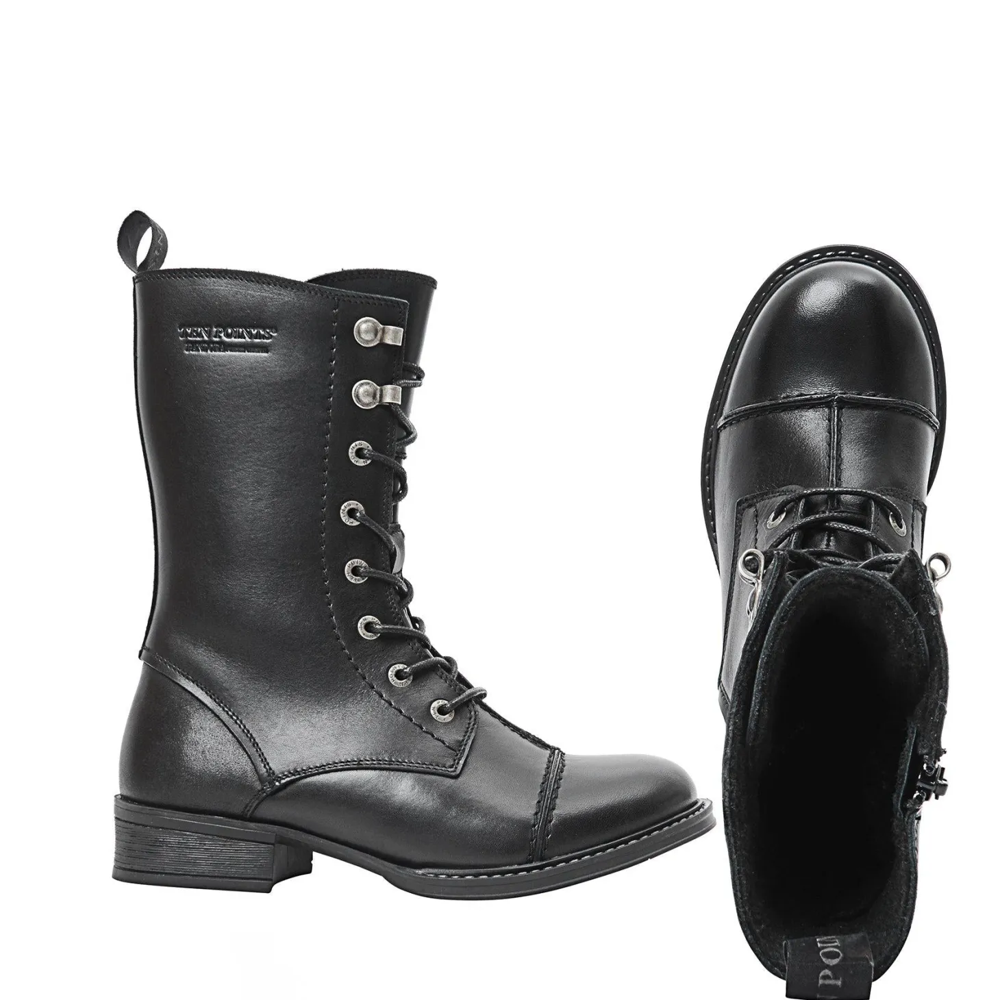 Pandora Laced boots — Black