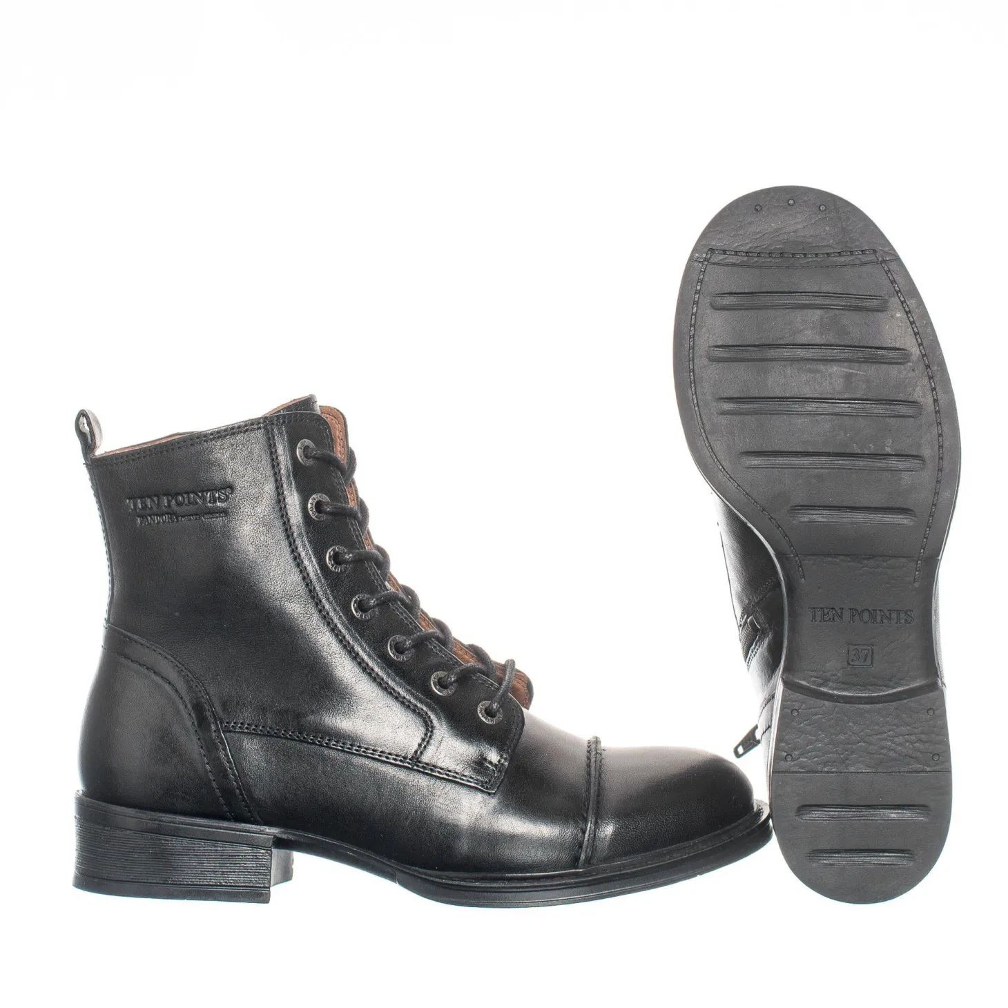 Pandora Laced boots — Black