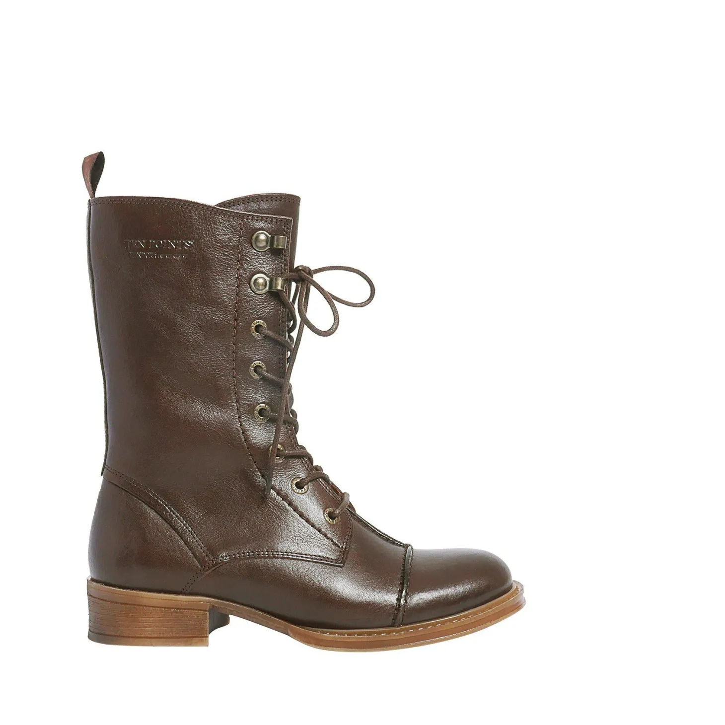 Pandora Laced boots — Brown