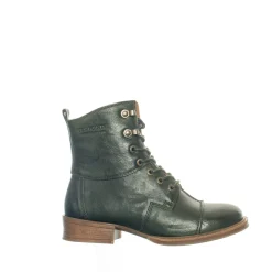 Pandora Laced boots — Dark green