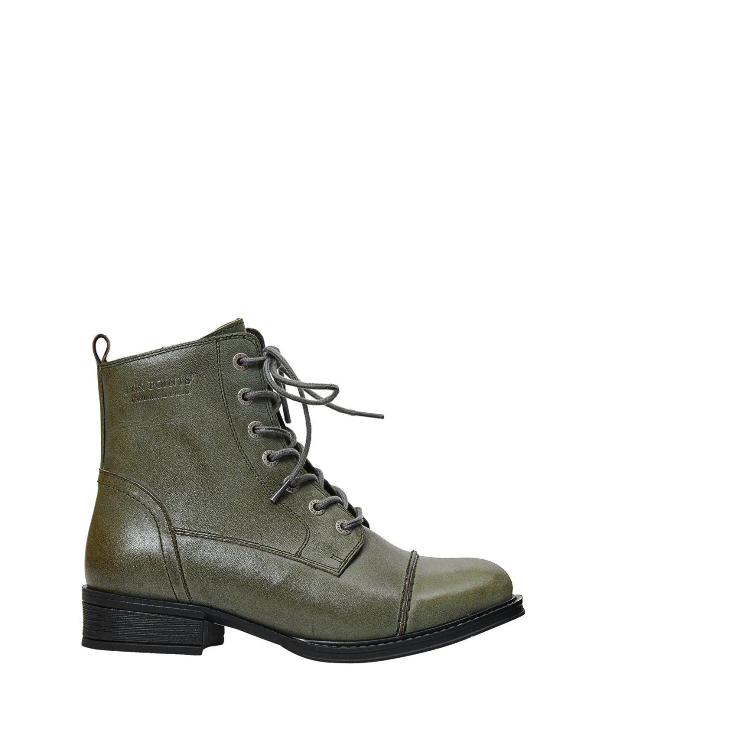 Pandora Laced boots — Khaki
