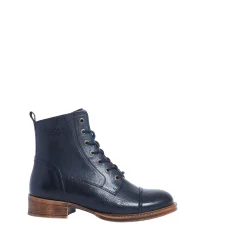 Pandora Laced boots — Midnight blue