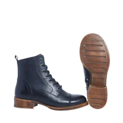 Pandora Laced boots — Midnight blue