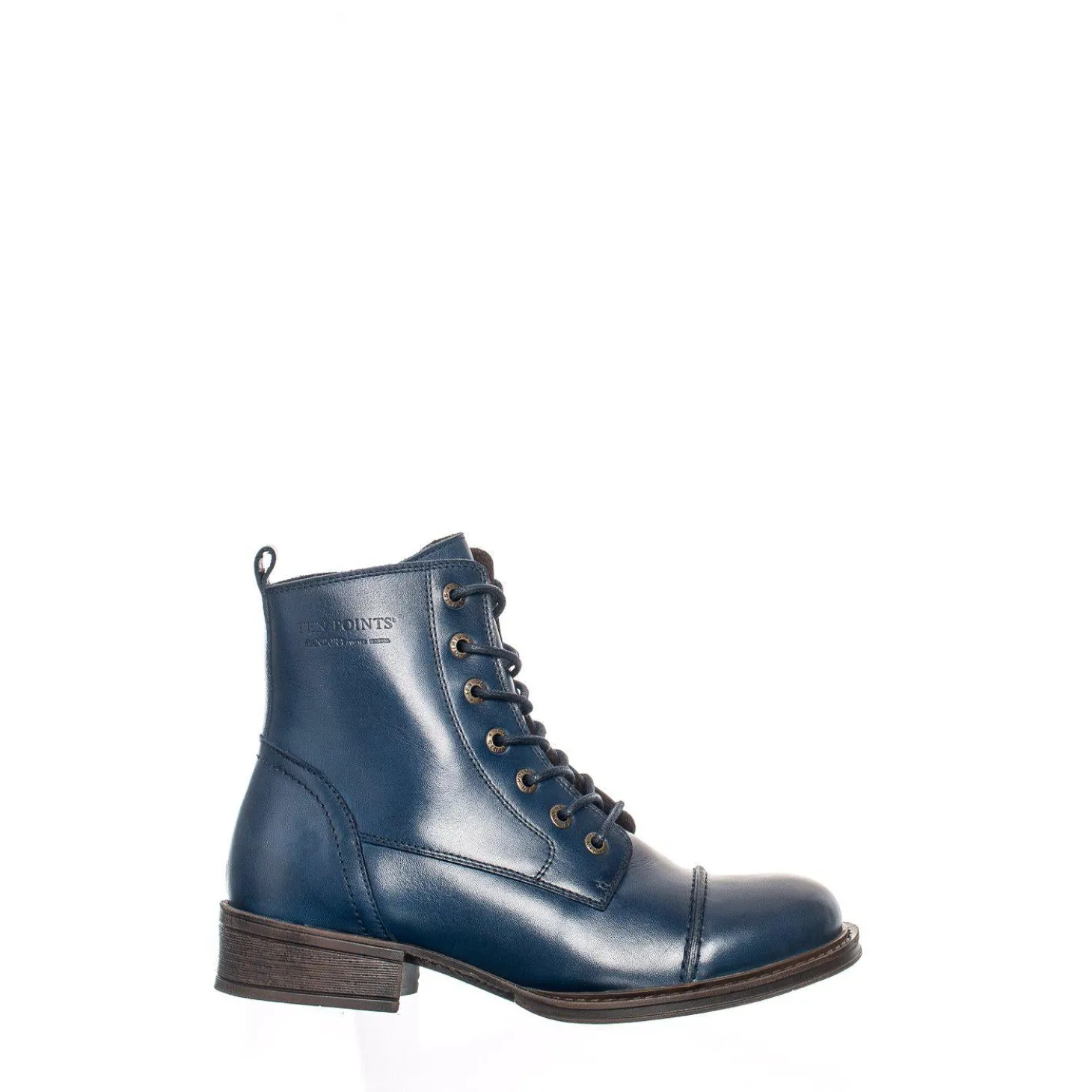 Pandora Laced boots — Obsidian blue