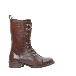 Pandora Laced boots — Rust