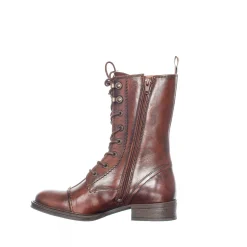 Pandora Laced boots — Rust