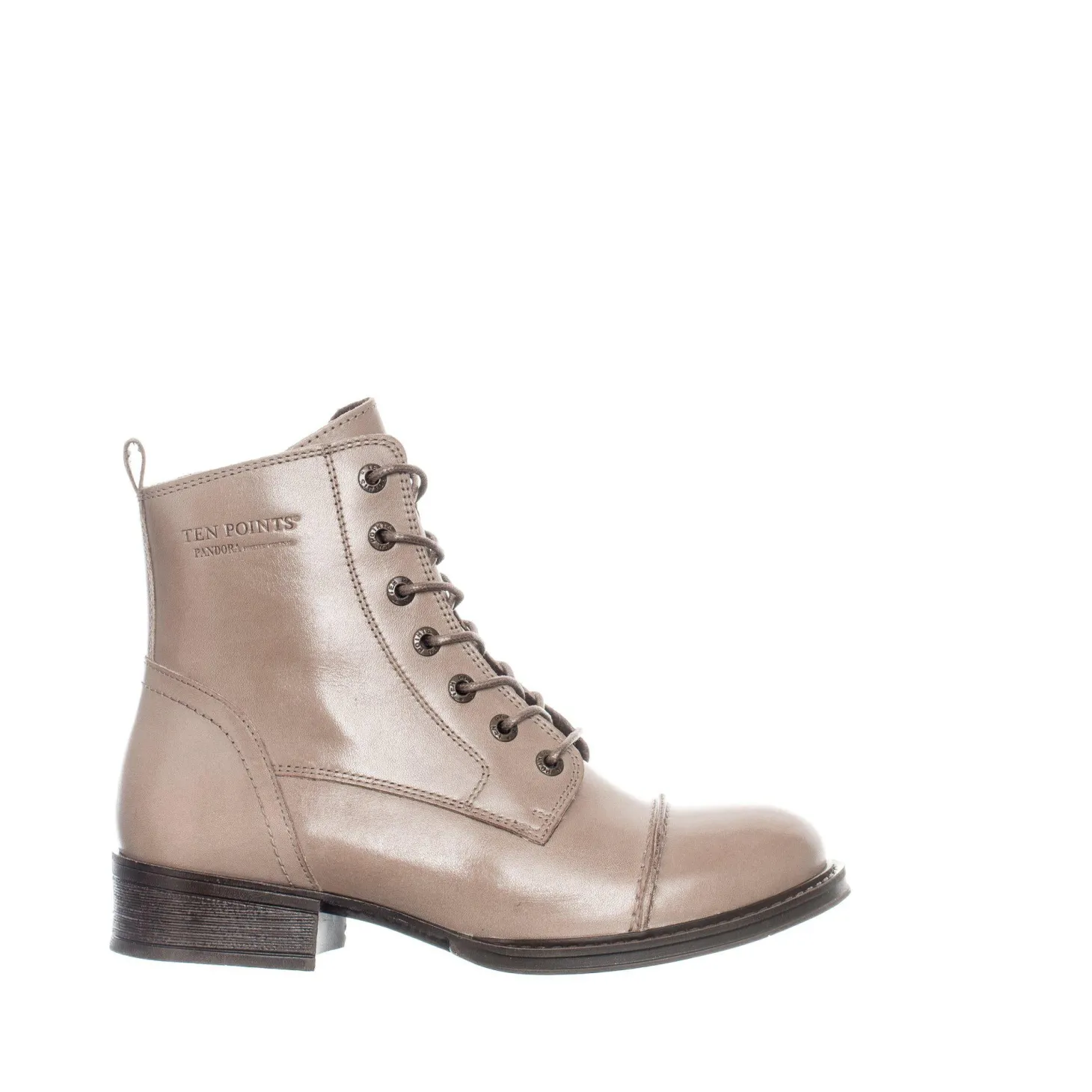Pandora Laced boots — Taupe