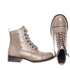 Pandora Laced boots — Taupe