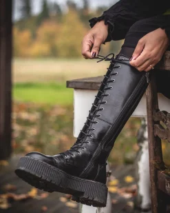 Shoelace 300cm Shoe care — Black