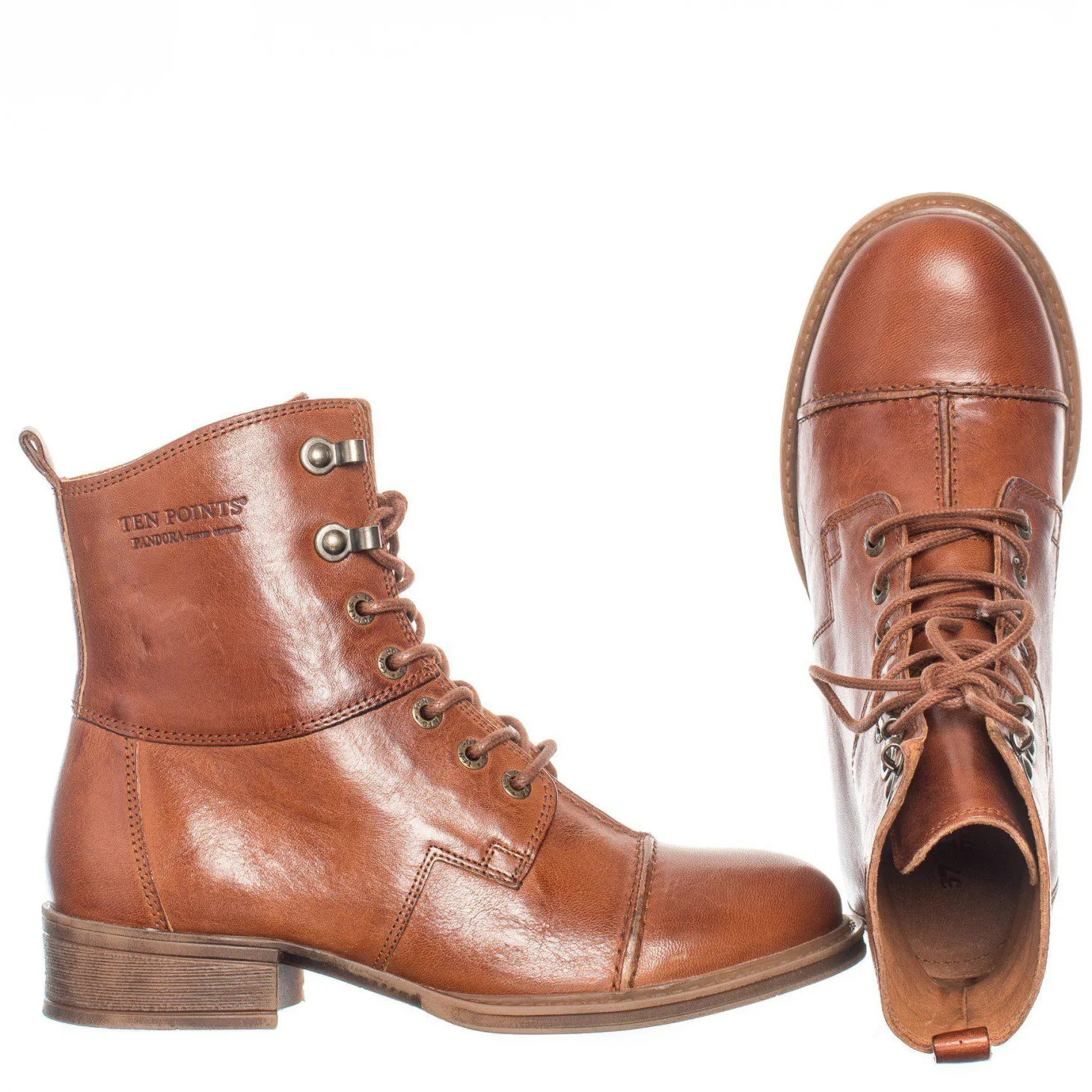 Shoelace 130cm Shoe care — Cognac