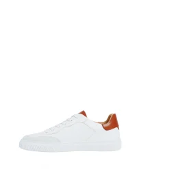 Toni Sneakers — White/Cognac