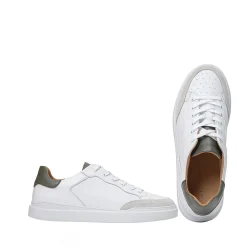 Tristan Sneakers — White/Green