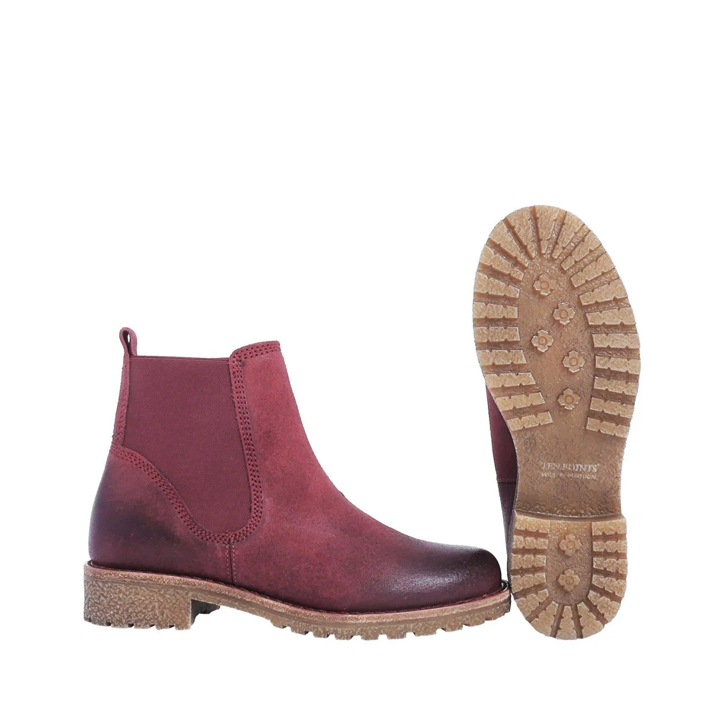 Viola Warm boots — Darkred